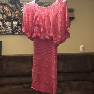 Cute pink Bebe dress